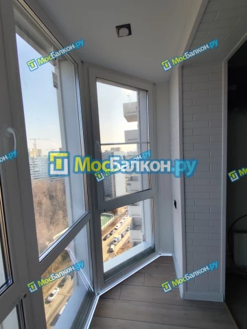 Панорамное остекление заказать под ключ по выгодной цене в Лобне от компании МосБалкон