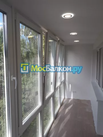 Панорамное остекление заказать под ключ по выгодной цене в Лобне от компании МосБалкон