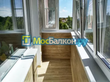 Заказать балкон в Лобне цена от 1320 руб | Остекление балконов и лоджий МосБалкон