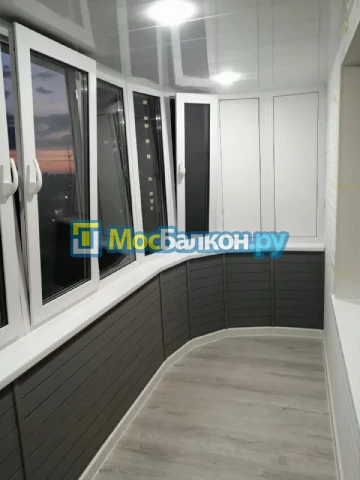 Заказать балкон в Лобне цена от 1320 руб | Остекление балконов и лоджий МосБалкон