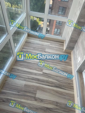 Панорамное остекление заказать под ключ по выгодной цене в Лобне от компании МосБалкон