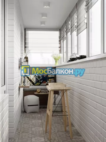Заказать балкон в Лобне цена от 1320 руб | Остекление балконов и лоджий МосБалкон