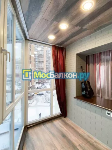 Заказать балкон в Лобне цена от 1320 руб | Остекление балконов и лоджий МосБалкон