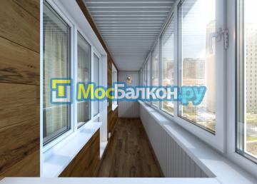 остекление утепление и отделка балконов в красногорске