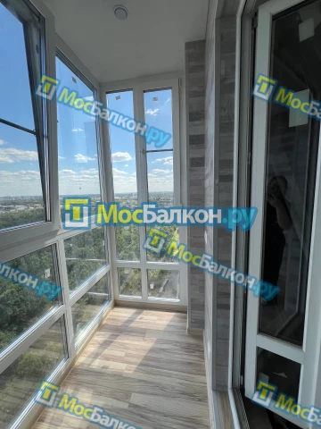 Панорамное остекление заказать под ключ по выгодной цене в Лобне от компании МосБалкон