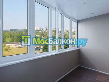 Заказать балкон в Лобне цена от 1320 руб | Остекление балконов и лоджий МосБалкон