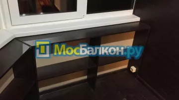 Шкаф на балкон купить в Лобне на заказ недорого от МосБалкон