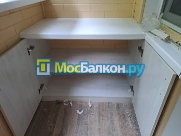 Шкаф на балкон купить в Лобне на заказ недорого от МосБалкон
