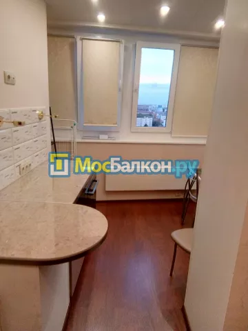 Объединение балкона и лоджии с комнатой в  Лобне