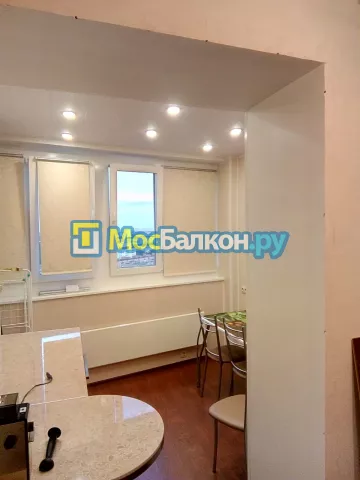 Объединение балкона и лоджии с комнатой в  Лобне