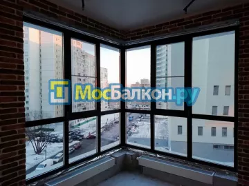 Шкаф на балкон купить в Лобне на заказ недорого от МосБалкон