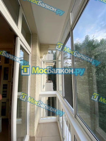 Панорамное остекление заказать под ключ по выгодной цене в Лобне от компании МосБалкон