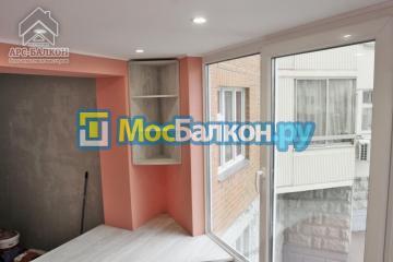 Окна остекление и отделка балконов и лоджийв жк Южная битца