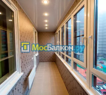 Заказать балкон в Лобне цена от 1320 руб | Остекление балконов и лоджий МосБалкон
