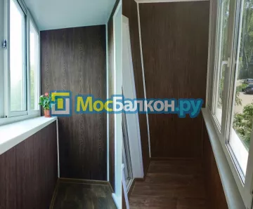 Шкаф на балкон купить в Лобне на заказ недорого от МосБалкон