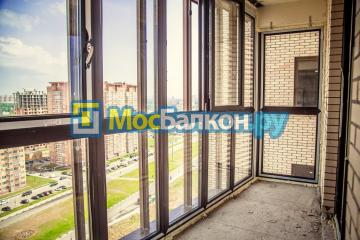 Остекление утепление и отделка балконов в городе Видном