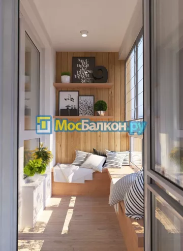 Заказать балкон в Лобне цена от 1320 руб | Остекление балконов и лоджий МосБалкон