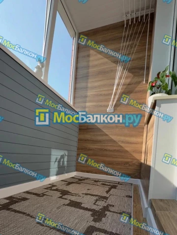 Заказать балкон в Лобне цена от 1320 руб | Остекление балконов и лоджий МосБалкон