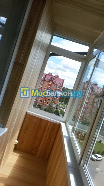 Отделка балконов в Лобне | Отделка балконов и лоджий и обшивка под ключ в МосБалкон