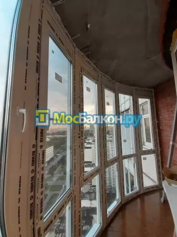 Панорамное остекление заказать под ключ по выгодной цене в Лобне от компании МосБалкон