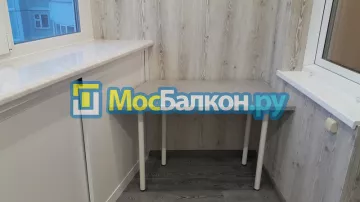 Шкаф на балкон купить в Лобне на заказ недорого от МосБалкон