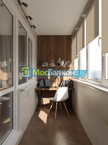 Заказать балкон в Лобне цена от 1320 руб | Остекление балконов и лоджий МосБалкон