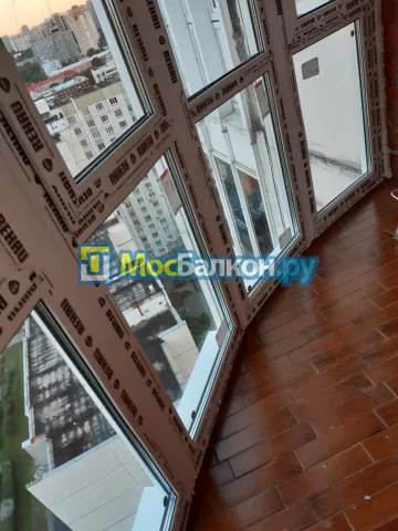 Панорамное остекление заказать под ключ по выгодной цене в Лобне от компании МосБалкон