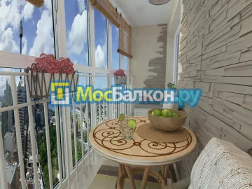Заказать балкон в Лобне цена от 1320 руб | Остекление балконов и лоджий МосБалкон