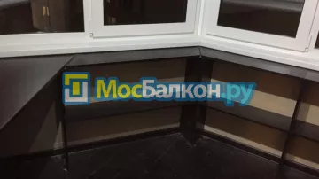 Шкаф на балкон купить в Лобне на заказ недорого от МосБалкон