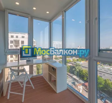 Шкаф на балкон купить в Лобне на заказ недорого от МосБалкон