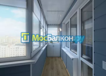 Заказать балкон в Лобне цена от 1320 руб | Остекление балконов и лоджий МосБалкон